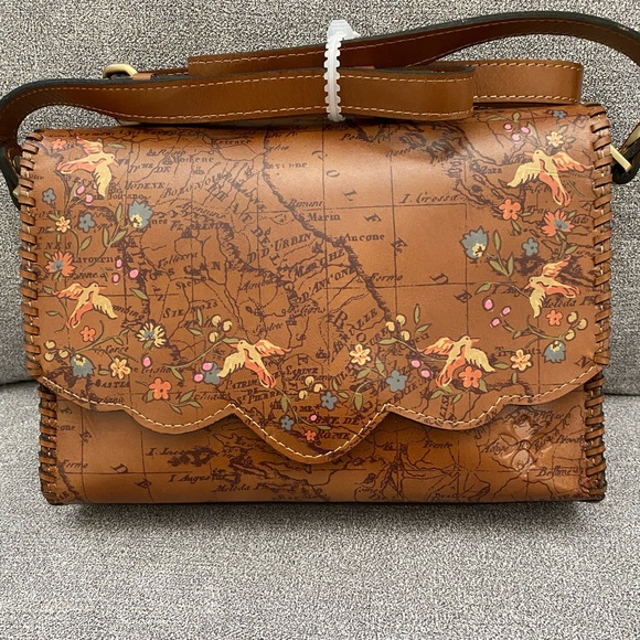 Patricia Nash Bags Patricia Nash Floral Map Crossbody Poshmark